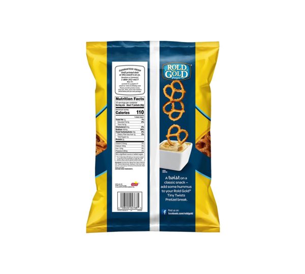 Natural Rold Gold Tiny Twists Pretzels
