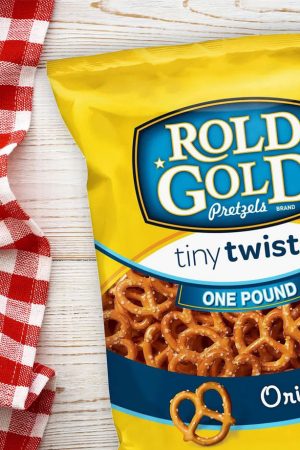 Gold Tiny Twists Pretzels