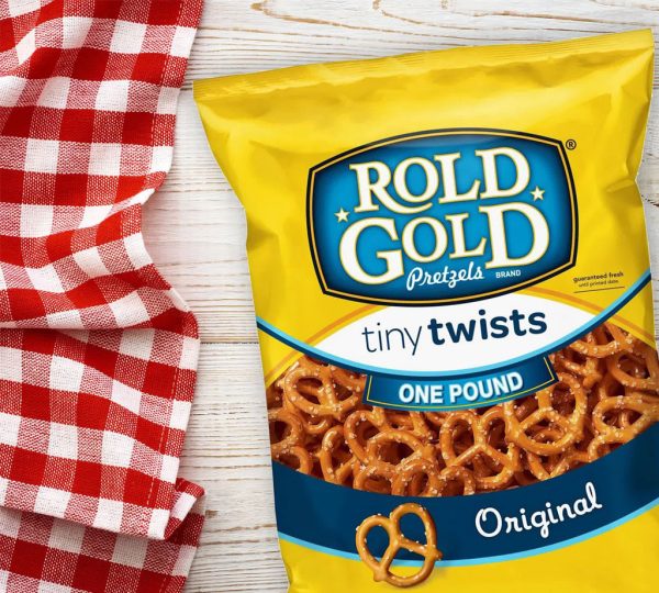 Gold Tiny Twists Pretzels