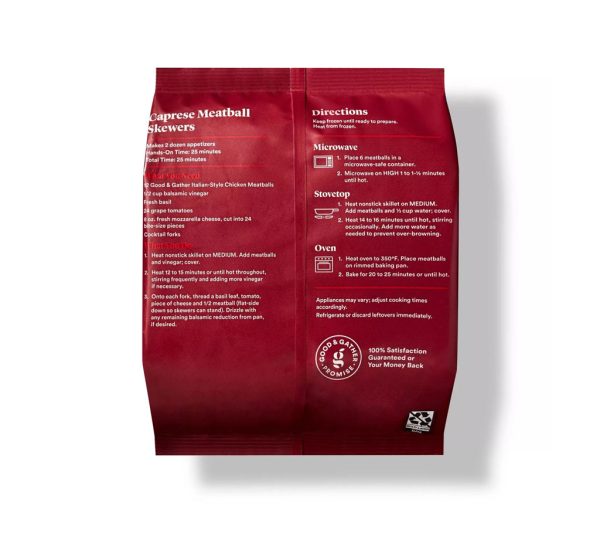 Italian-Style Chicken Meatballs